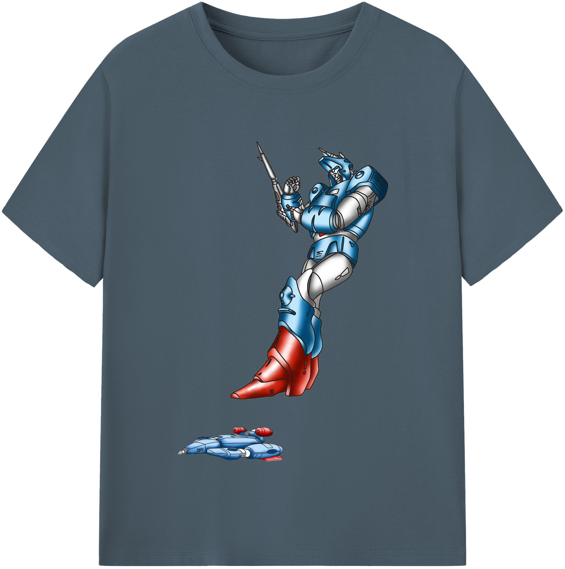 （画像用）  綿100％半袖Tシャツ（フロントプリント）